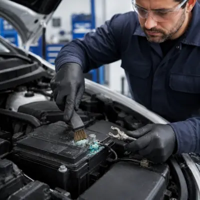 Battery Terminal Cleaning