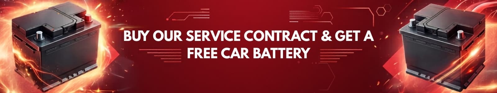 Free car battery promotion